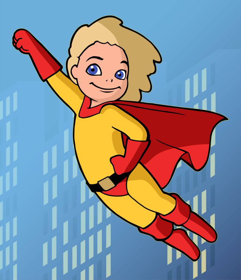 Du. Er. En. Helt. Du. Er. En. Helt.