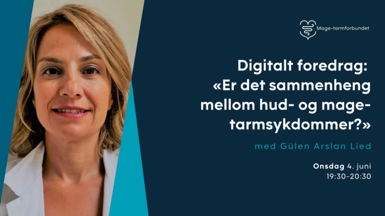 Digitalt foredrag: «Tarmmikrobiota og hudaksen: Er det sammenheng mellom hud- og mage-tarmsykdommer?» Digitalt foredrag: «Tarmmikrobiota og hudaksen: Er det sammenheng mellom hud- og mage-tarmsykdommer?»