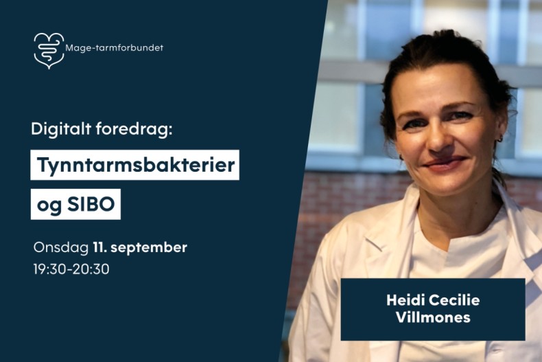 Digitalt foredrag «Kartlegging av mikrobiota i tynntarm utfordrer etablert kunnskap. Må vi tenke nytt om SIBO?» Digitalt foredrag «Kartlegging av mikrobiota i tynntarm utfordrer etablert kunnskap. Må vi tenke nytt om SIBO?»