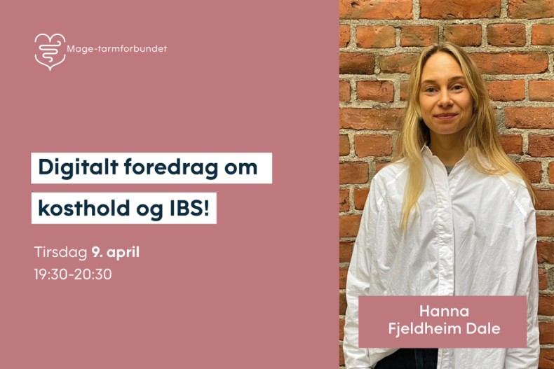 Bli med på digitalt foredrag: «Kostbehandling av IBS utover lav-FODMAP diett» Bli med på digitalt foredrag: «Kostbehandling av IBS utover lav-FODMAP diett»