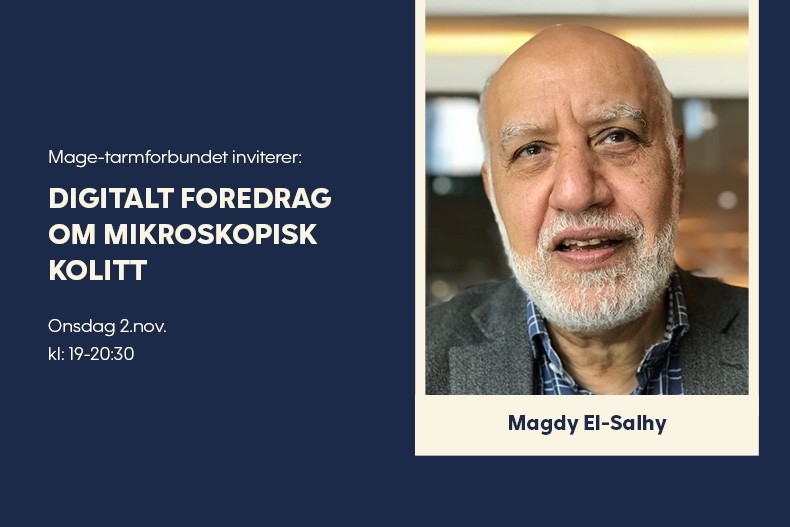 Bli med på digitalt foredrag om Mikroskopisk Kolitt Bli med på digitalt foredrag om Mikroskopisk Kolitt